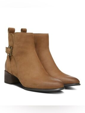 Vionic SIENNA Waterproof Toffee Western Comfort Ankle BOOTIE Size 6 or EU37